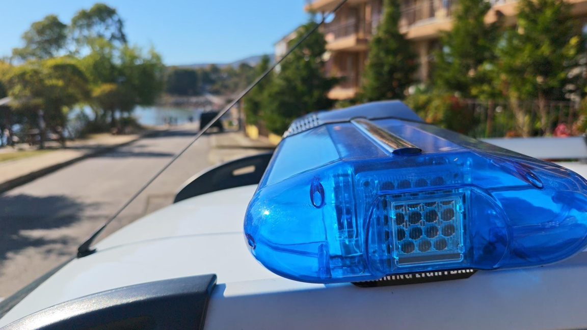 Полиция полицейска лампа