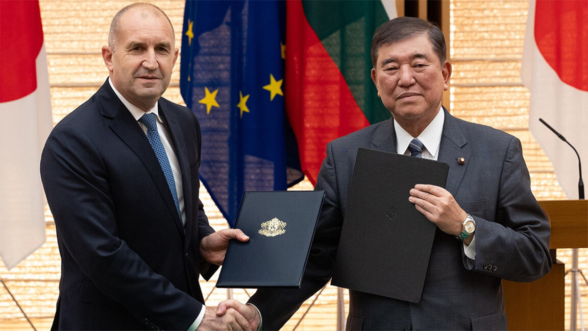 Le président bulgare a rencontré le premier ministre japonais