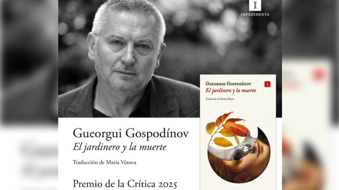 “El jardinero y la muerte” de G. Gospodinov recibe un nuevo premio internacional