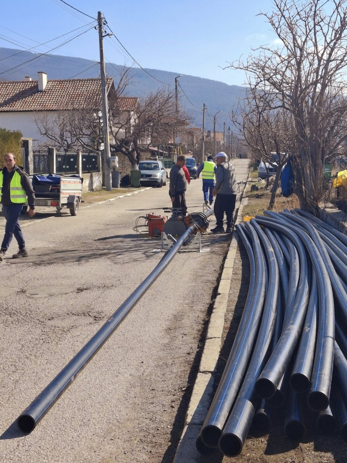 Започна реконструкцията на водопроводната мрежа в Шипка