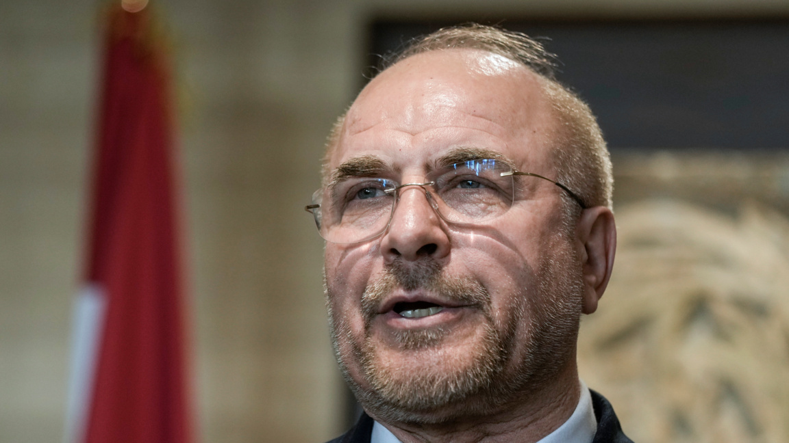 Председателят на иранския парламент Мохамед Багер Галибаф.