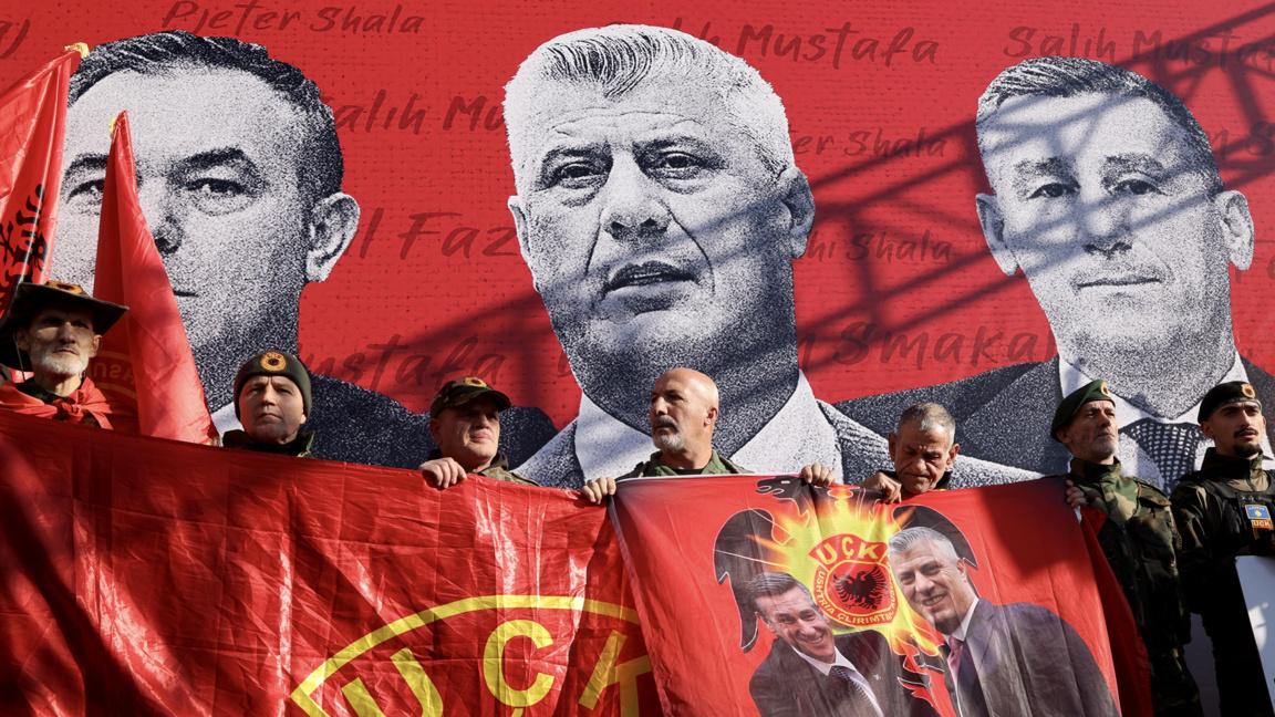 Демонстрация на привърженици на АОК в Скопие, 13 декември 2025 г.