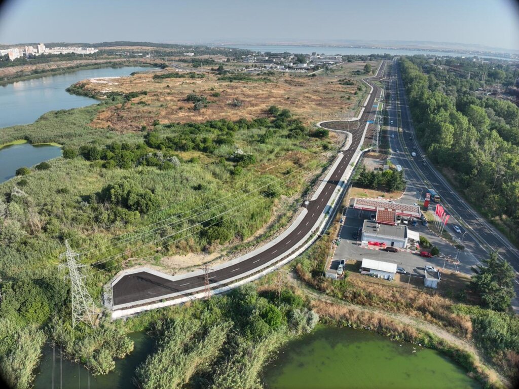 Приключи изграждането на новата индустриална зона в Бургас