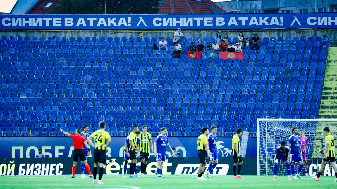 "Левски" победи с 1:0 Кайрат, "сините" на крачка от велико постижение