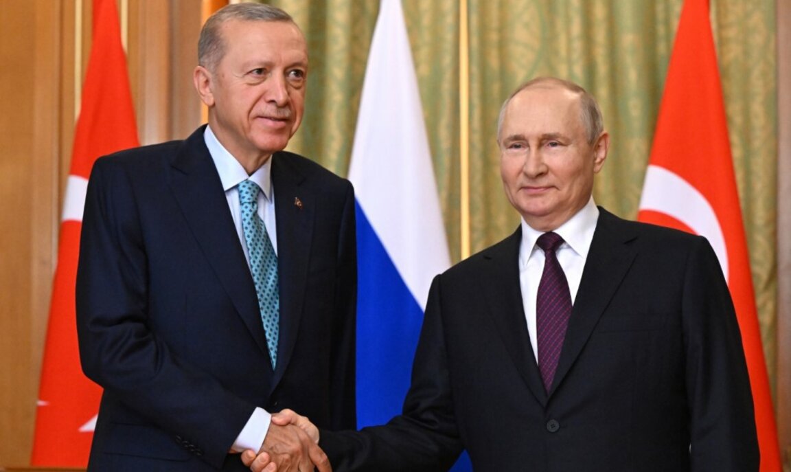 Реджеп Ердоган и Владимир Путин