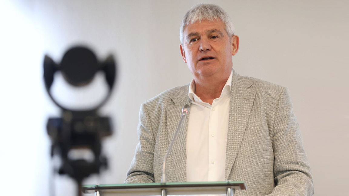 Plamen Dimitrov, presidente de la KNSB