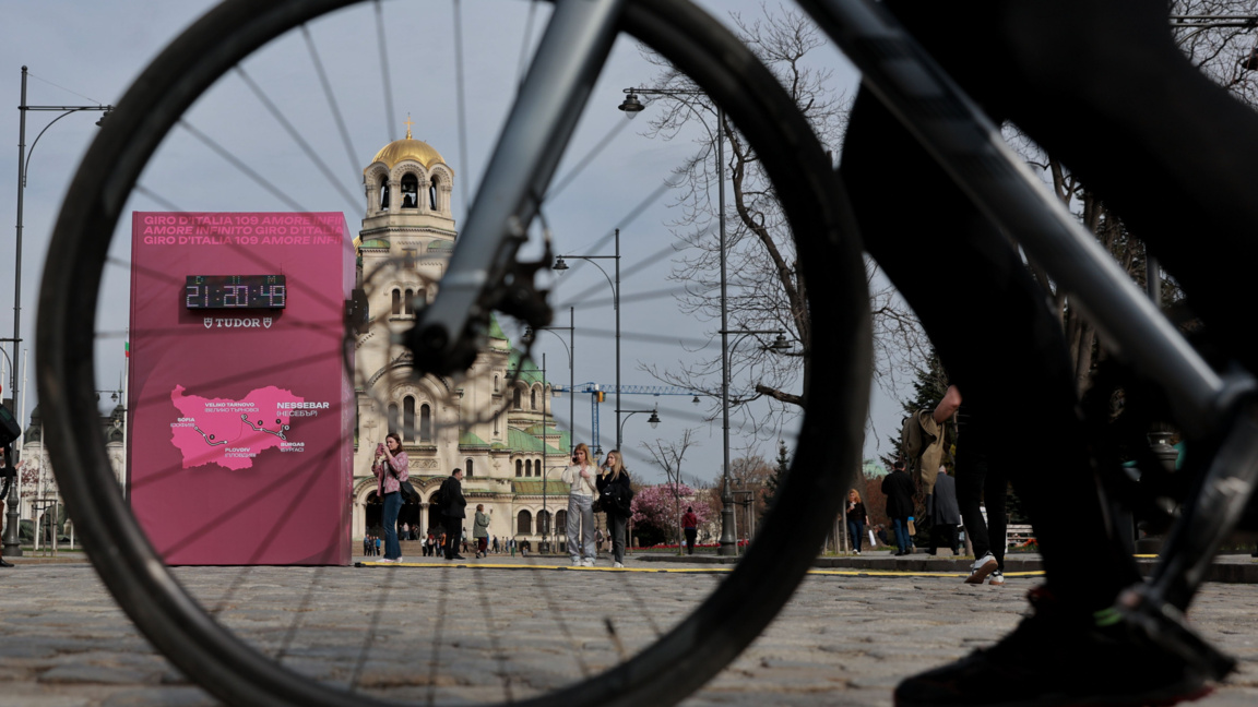 Countdown to the start of Giro d'Italia in Bulgaria has begun