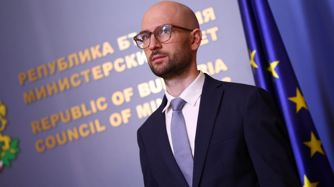 Caretaker Minister of Finance Georgi Klisurski