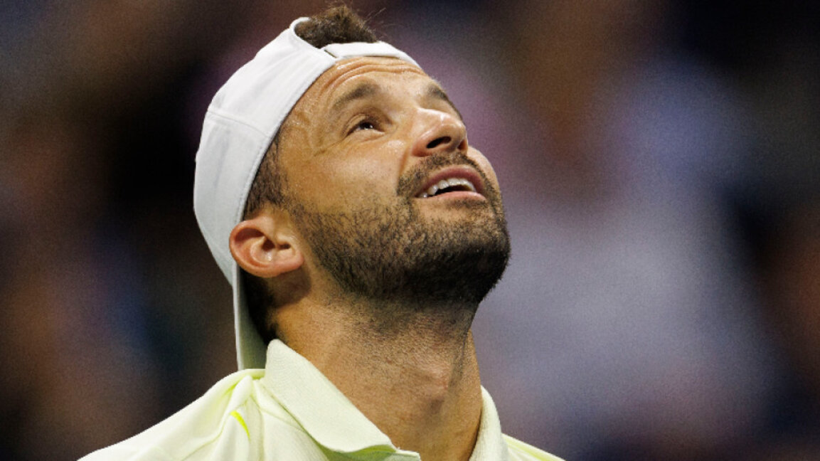 Grigor Dimitrov sakatlık yüzünden ABD’deki çeyrek finali tamamlayamadı