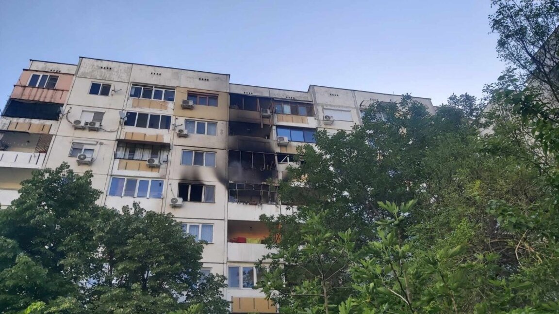 Апартамент горя в старозагорския квартал "Железник"