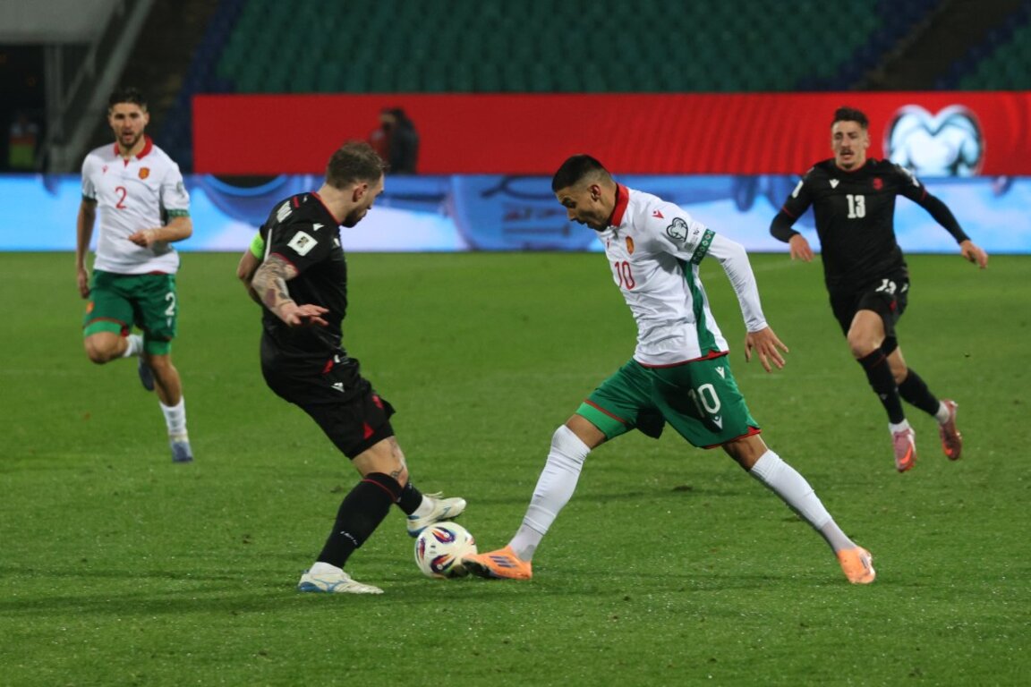 Bulgaristan, 2026 FIFA  Dünya Kupası elemelerinin finalinde Gürcistan'ı mağlup etti