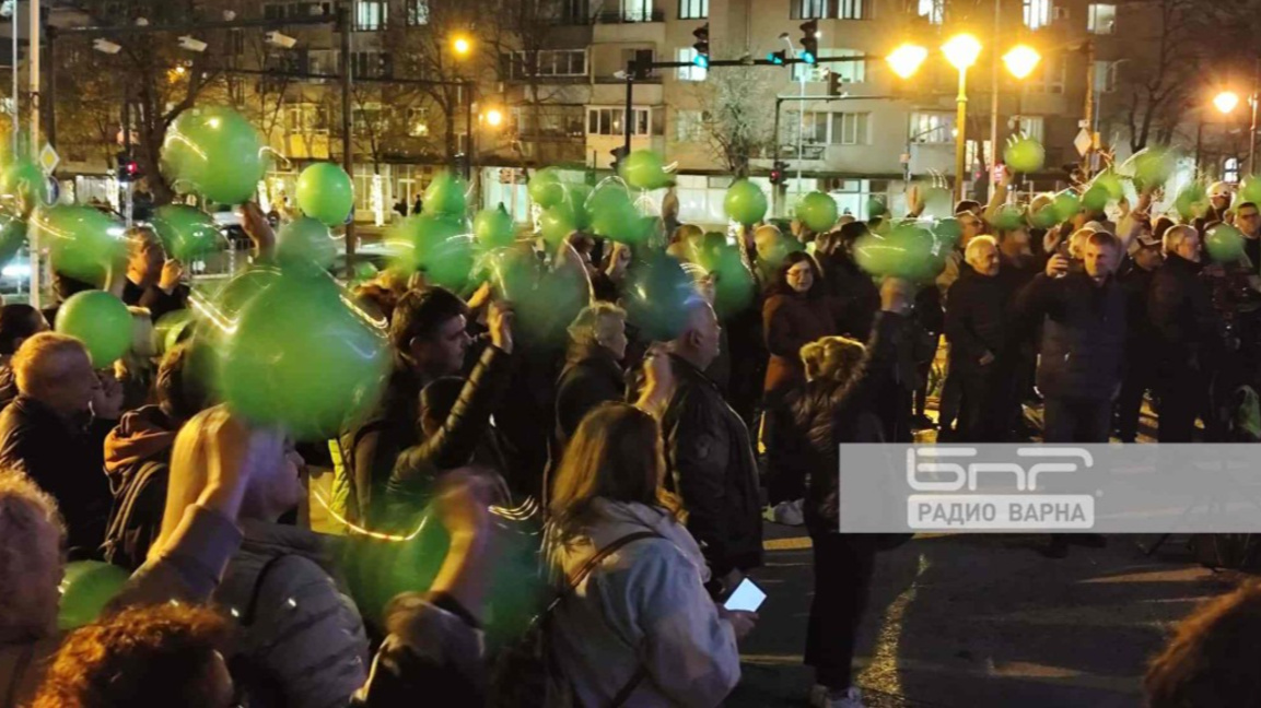 Протест срещу "зелената зона" във Варна