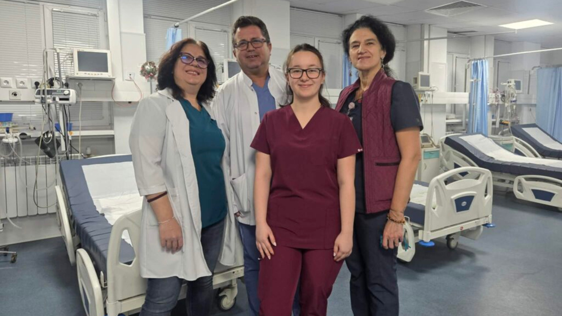 Стажанти помагат в дейността на болница "Д-р Георги Странски" в Плевен