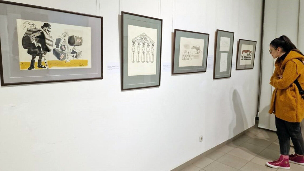 "Del periódico al museo": las caricaturas del socialismo, juntas en una exposición
