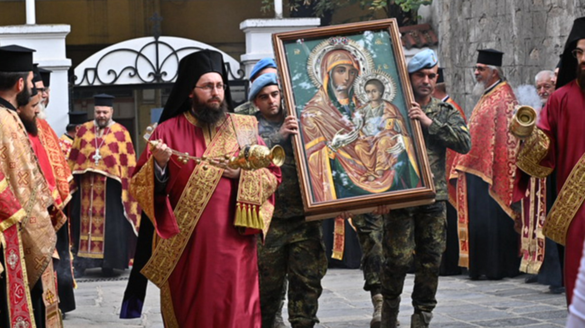 Литийно шествие тръгва с иконата на Света Богородица Божигробска