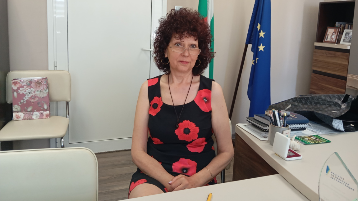 Даниела Маринова, председател на комисията за НВО и приема след 7. клас