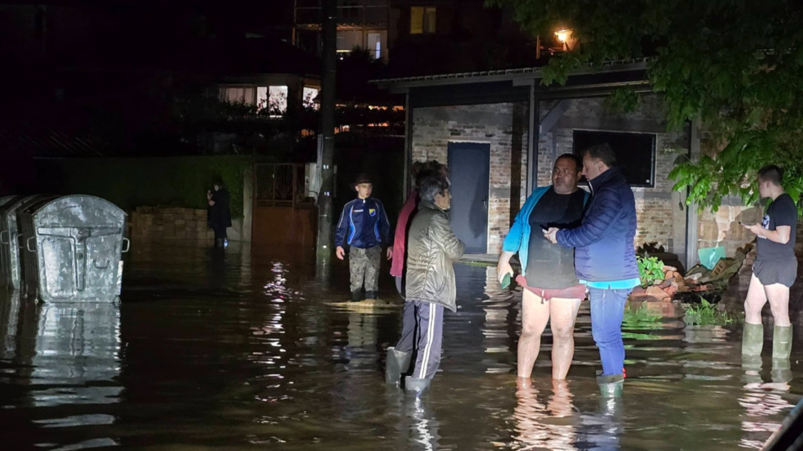 People evacuated overnight in the Veliko Tarnovo region due to flooding