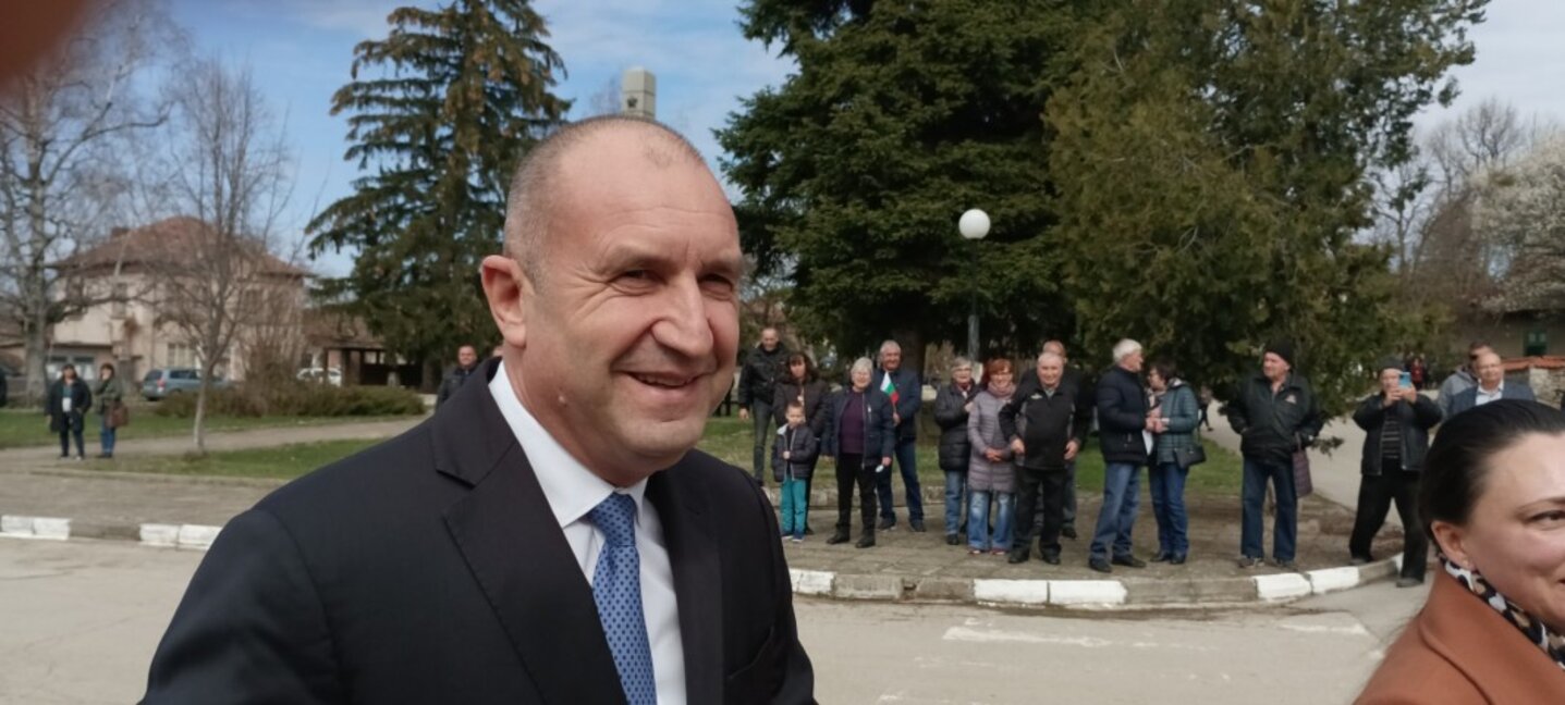 Президентът Румен Радев в село Горско Сливово