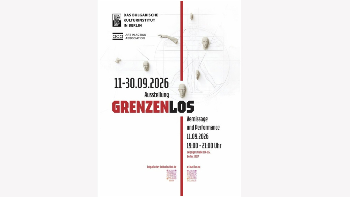 Bulgarisches Kulturinstitut in Berlin zeigt Ausstellung „Grenzenlos“