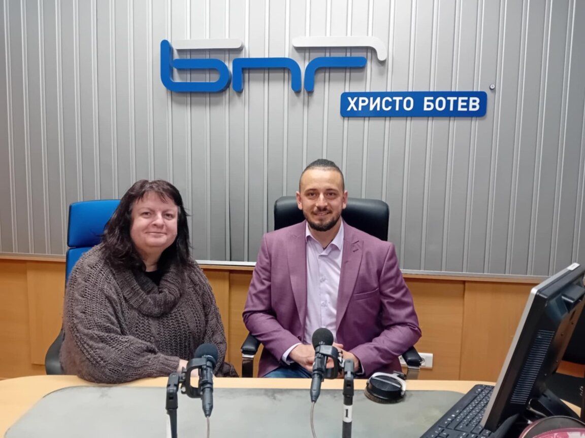 доц. Жана Попова и Младен Стефанов