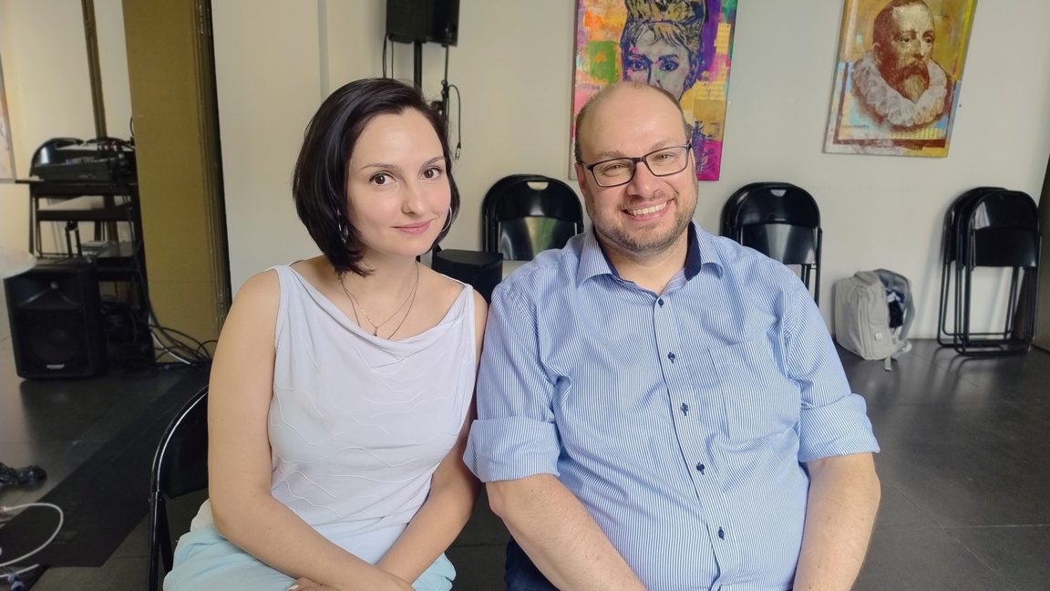 Hristina Lazarova-Milev and Rami Spasov.