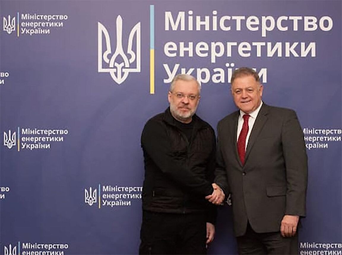 Управляющий посольством Болгарии в Киеве встретился с министром энергетики Украины