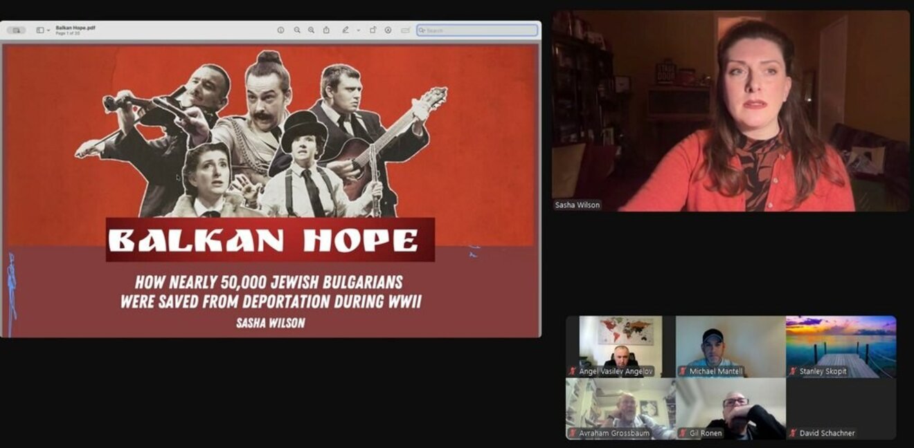 Sasha Wilson tells in a play about the saving of Bulgarian Jews during WW2