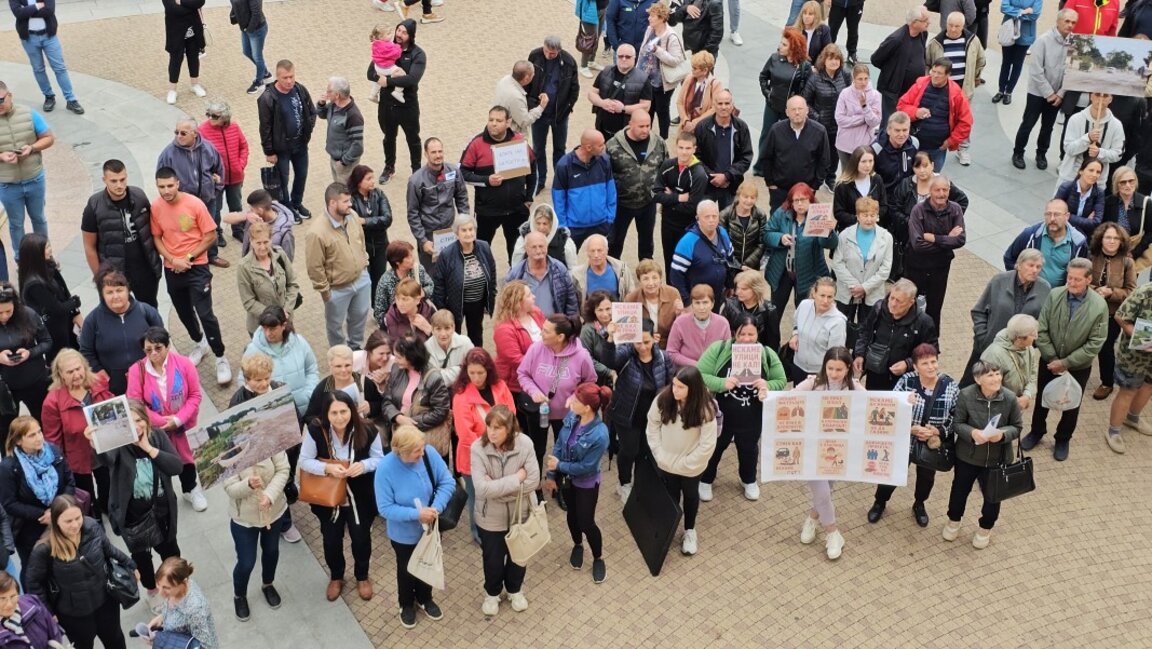 Протест в Сливен срещу забавяне на ВиК проекта в кв. Речица