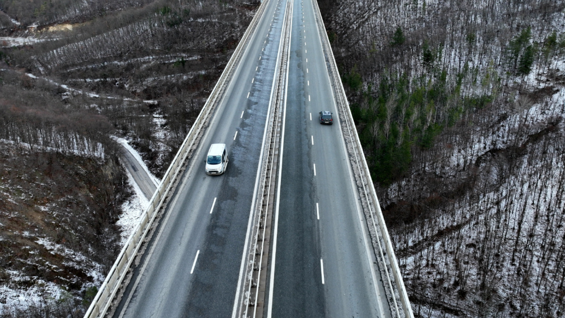 Roads are treated and passable, icing is possible in places