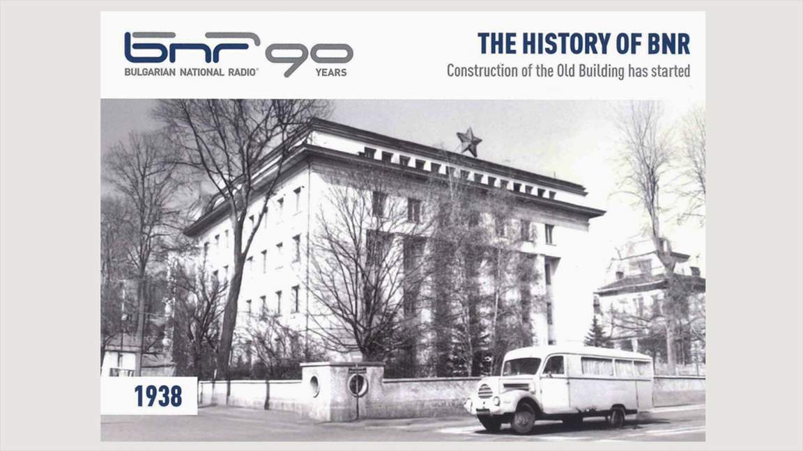 QSL № 5: 1938 – Αρχίζει η κατασκευή του παλιού κτηρίου της ραδιοφωνίας