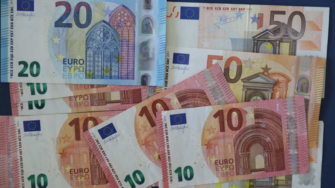 евро , банкноти