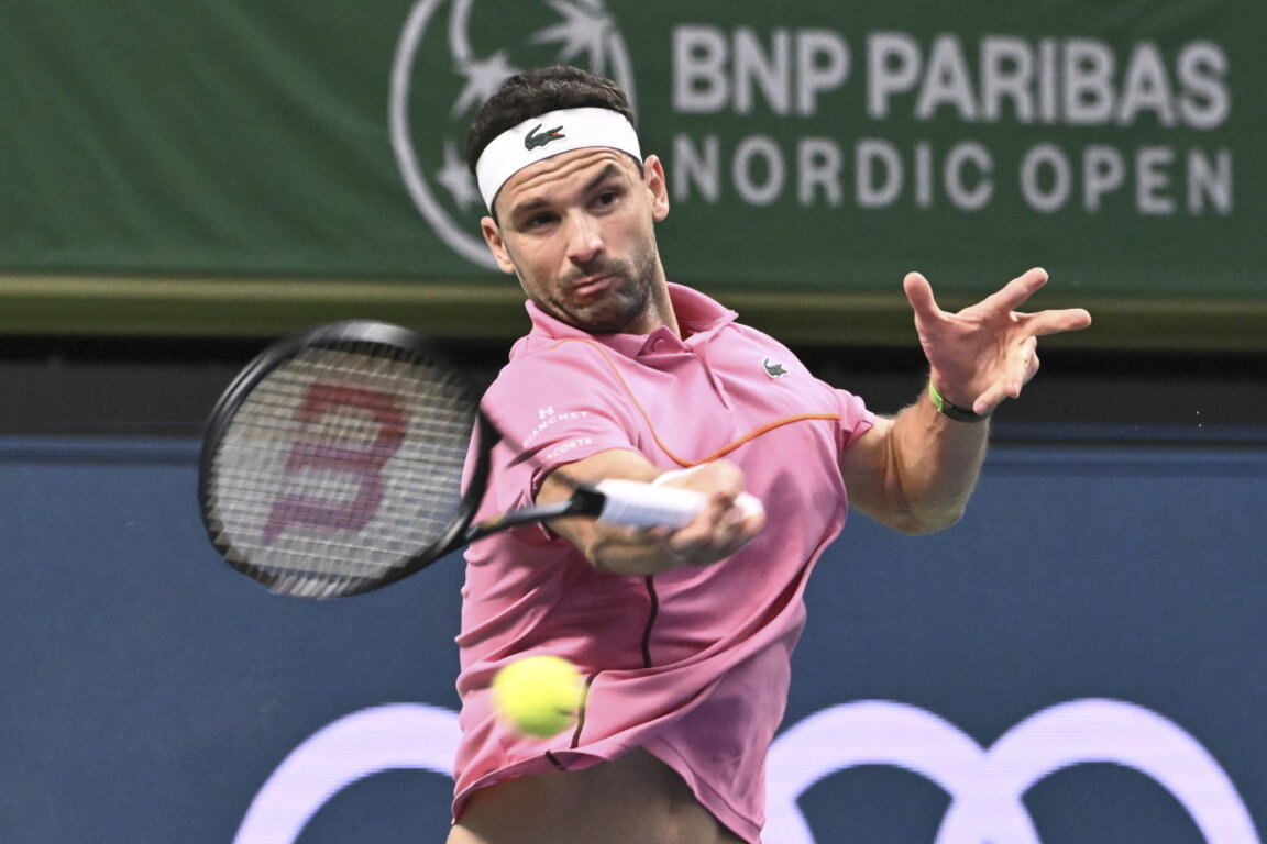 Grigor Dimitrov, Paris’teki tenis turnuvasında çeyrek finale yükseldi