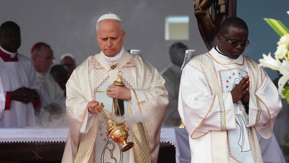 Папа Лъв Четиринадесети в Камерун, 18 април 2026 г.