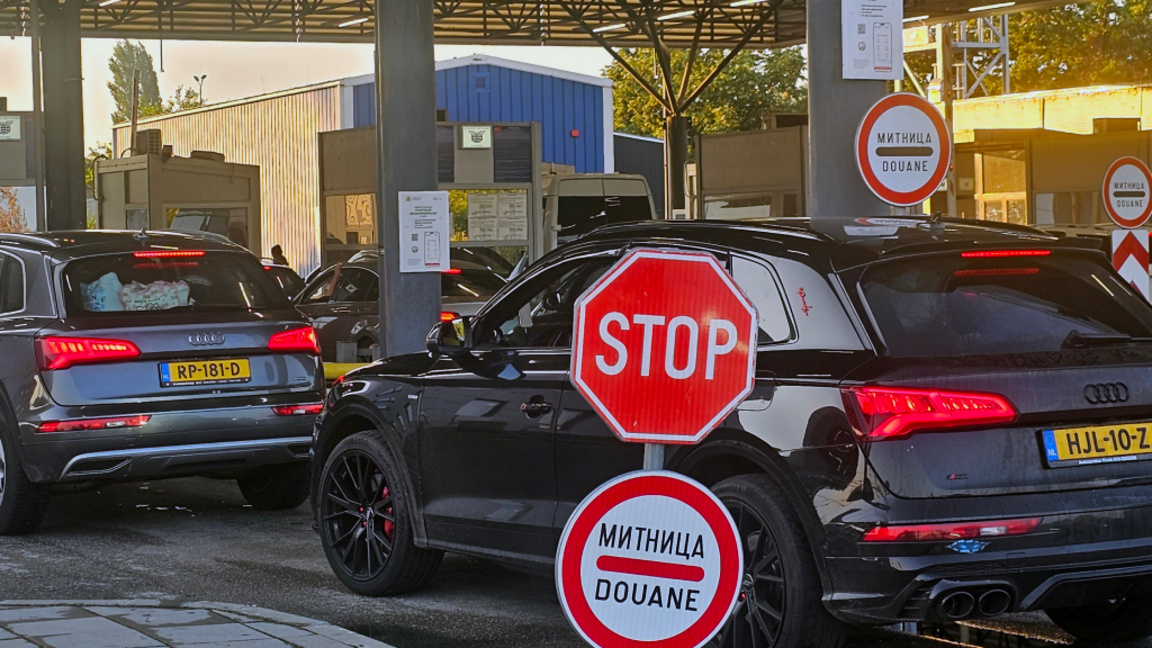 Kapitan Andreevo sınır kapısında trafik yoğun