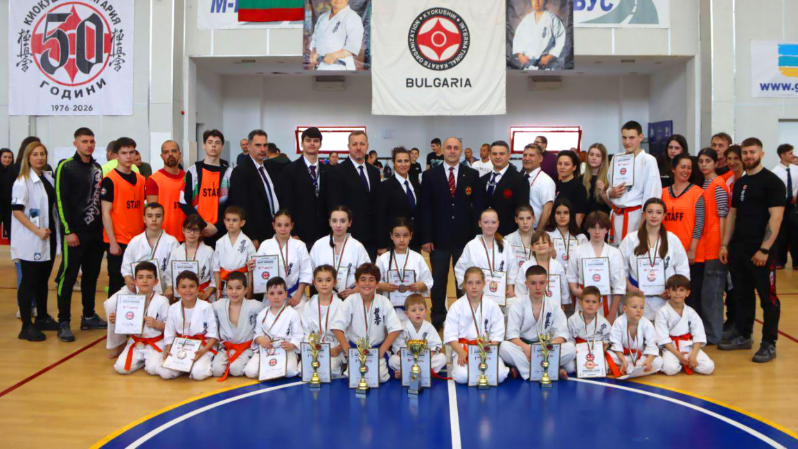 СКК "Киокушин Спирит" Бургас с 19 медала от държавното първенство