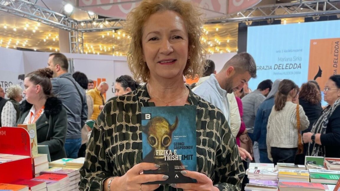 Milena Selimi qui aime la Bulgarie, est la traductrice albanaise de Guéorgui Gospodinov