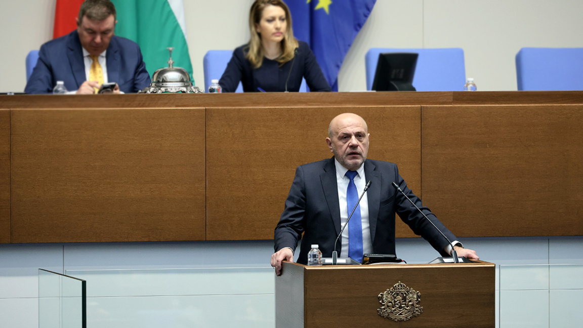 Outgoing Deputy Premier and Minister of Innovation and Growth Tomislav Donchev