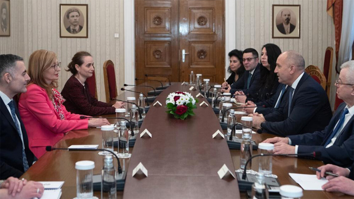 President Rumen Radev and European Commissioner Ekaterina Zaharieva discuss future of scientific achievements