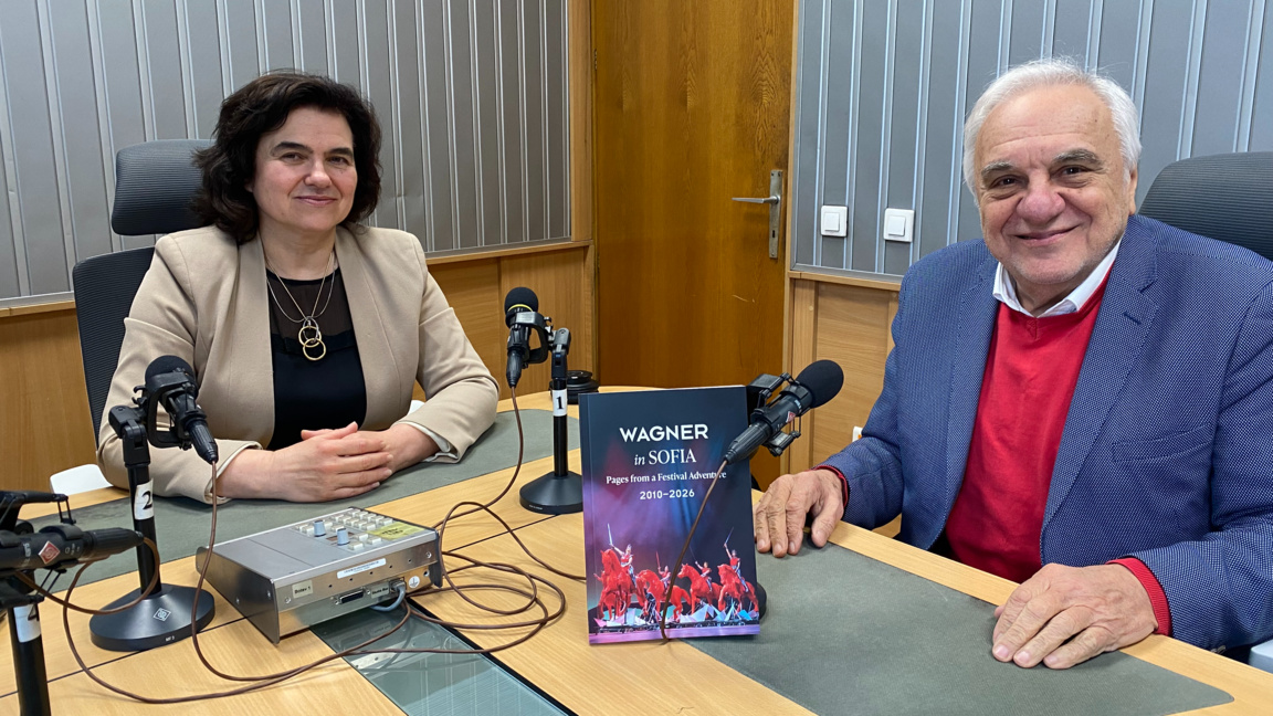 Нина Цанева и маестро Пламен Карталов