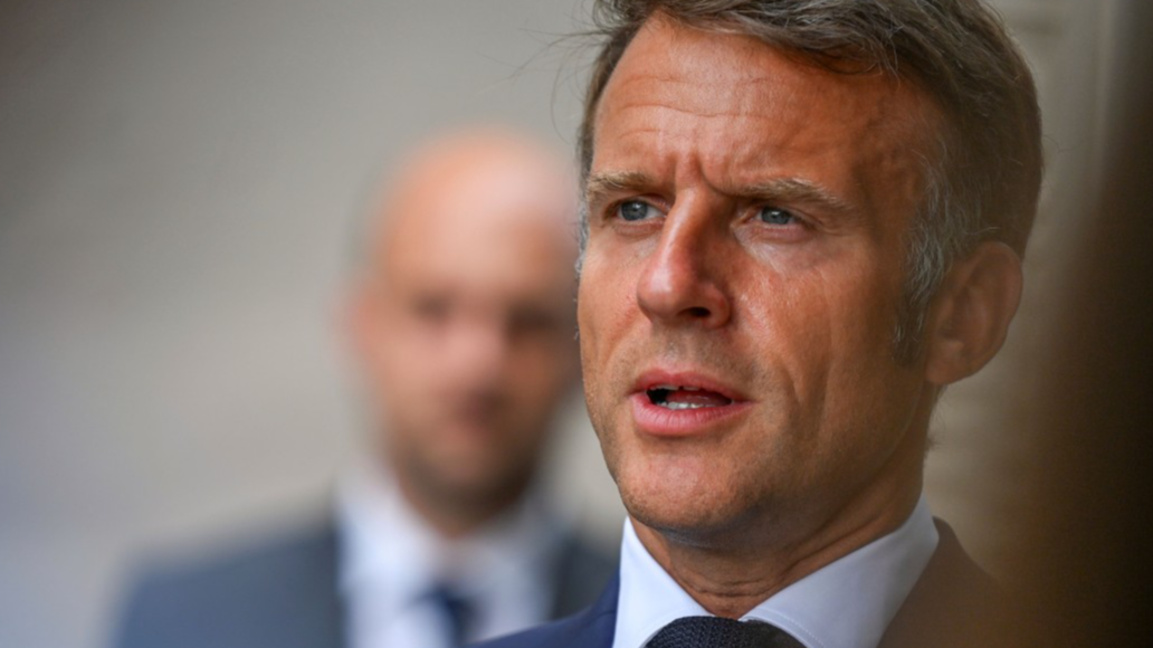 Президентът на Франция Еманюел Макрон