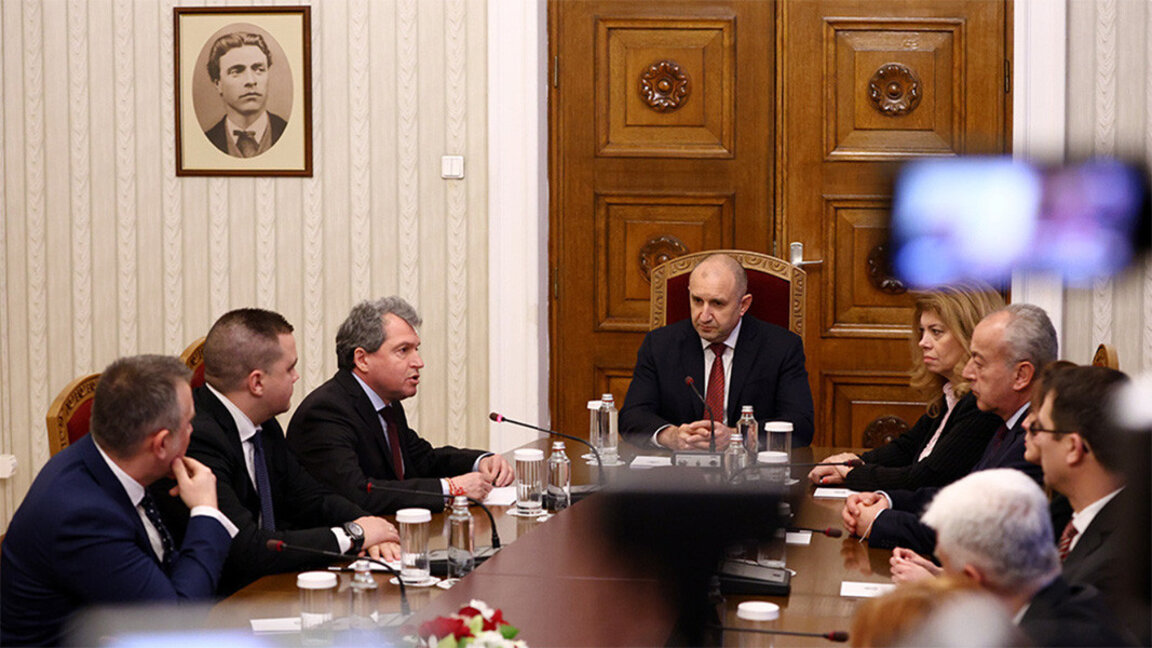 President Radev to hand the third government-forming mandate to There Is Such a People