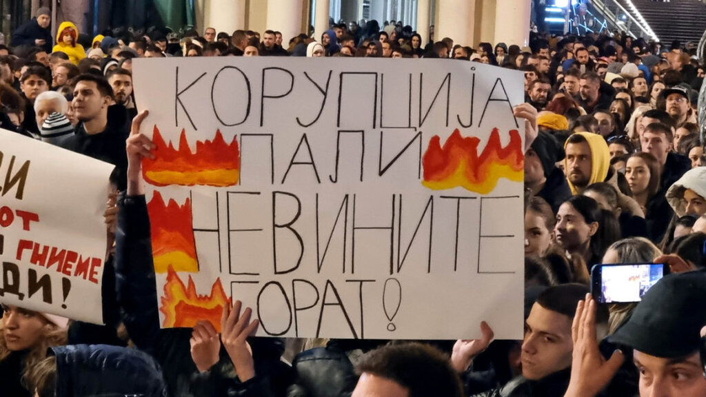 Мирно шествие в Кочани с обвинения към управляващите