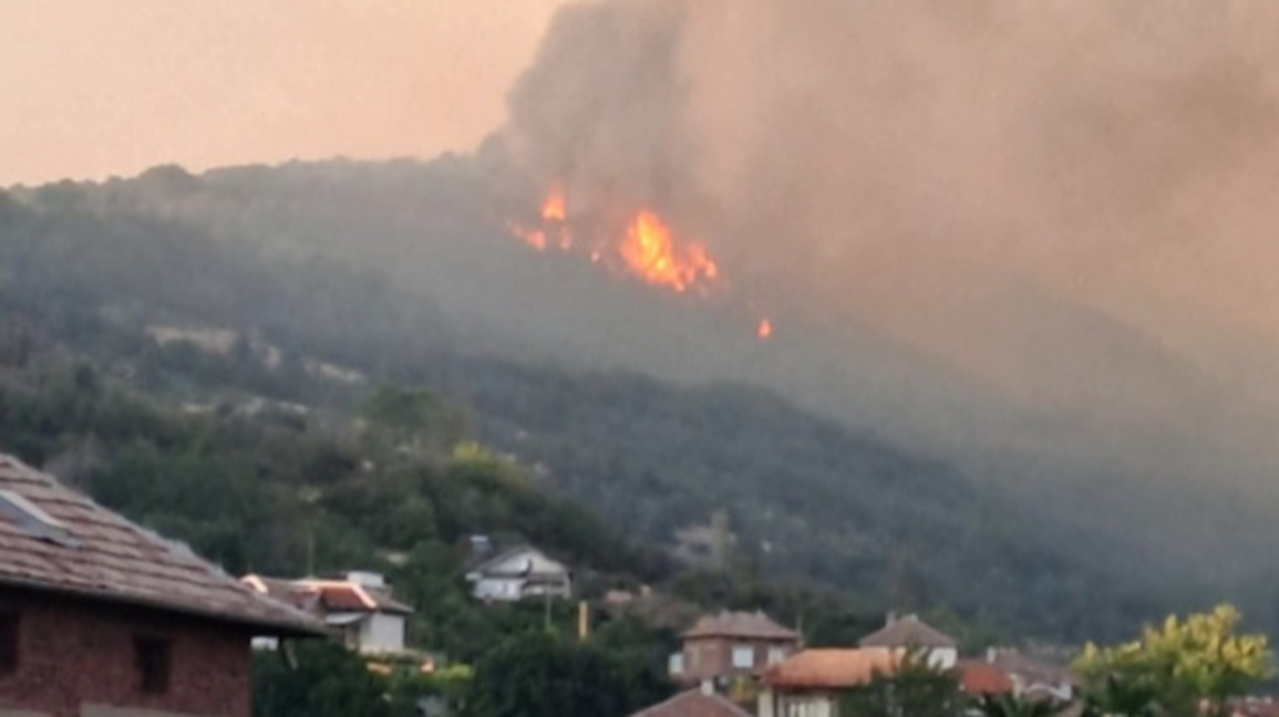 El incendio en la aldea de Ploski