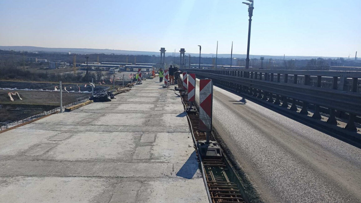 Donau-Brücke bei Russe wegen Reparatur am 4. und 5. November gesperrt