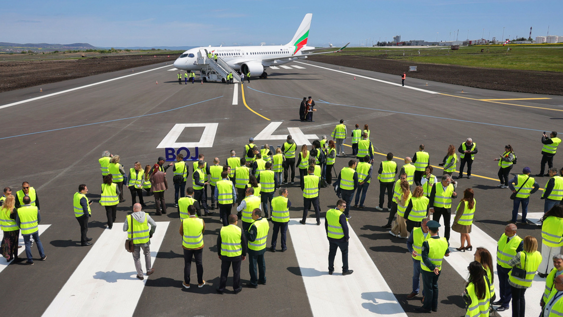 Les vols de l’aéroport de Bourgas reprennent le 1er mai