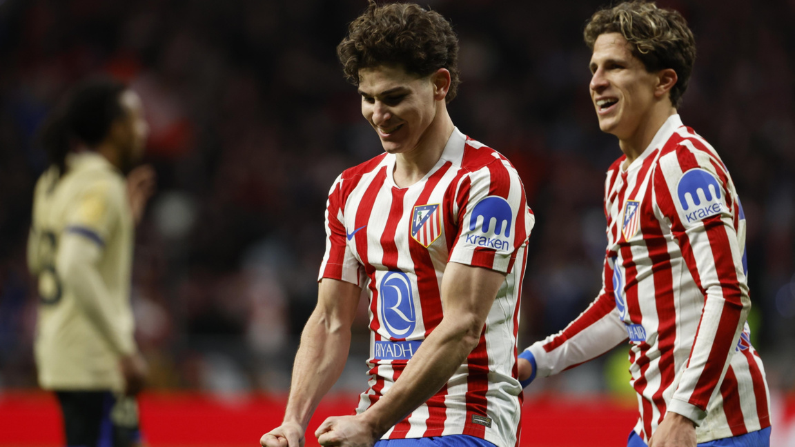 Атлетико (Мадрид) разгроми Барселона за Купата на Краля