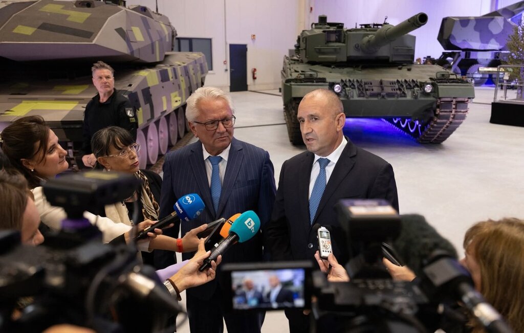Rumen Radev in Germany: Bulgaria is becoming part of the European defence ecosystem