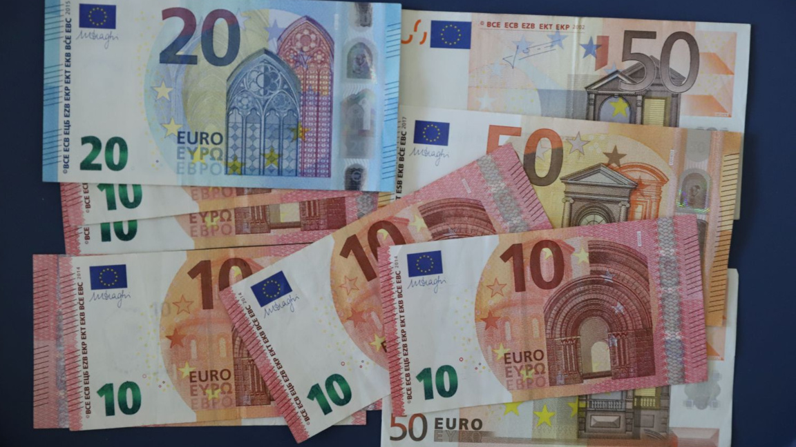 евро , банкноти