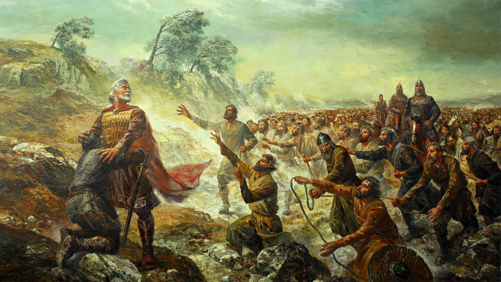 "Самуиловите воини" – худ. Васил Горанов