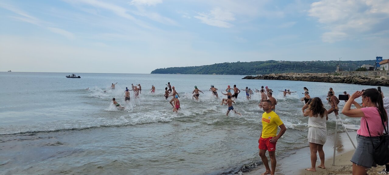Подготовка за старт от водата